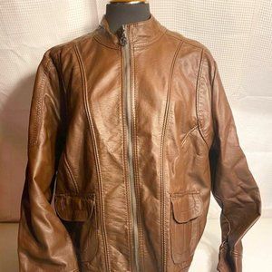Jou Jou Faux Leather Jacket